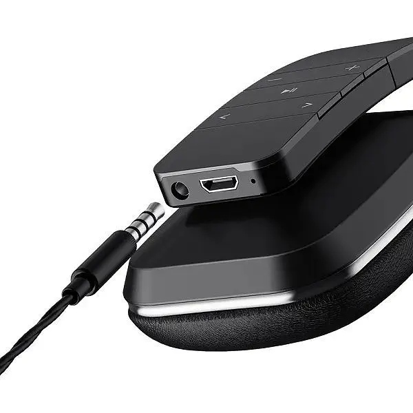 Навушники Proda PD-BH300 Bluetooth V4.2 300мАч 8 год накладні бездротові Чорні - фото 2