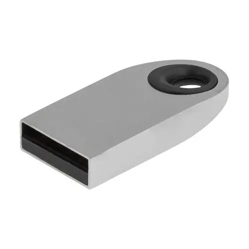 Флеш-накопичувач USB HOCO UD9 Insightful Smart mini car music USB drive 8Gb сріблястий - фото 3