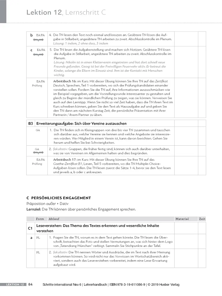 Schritte international Neu 6. Lehrerhandbuch - фото 9