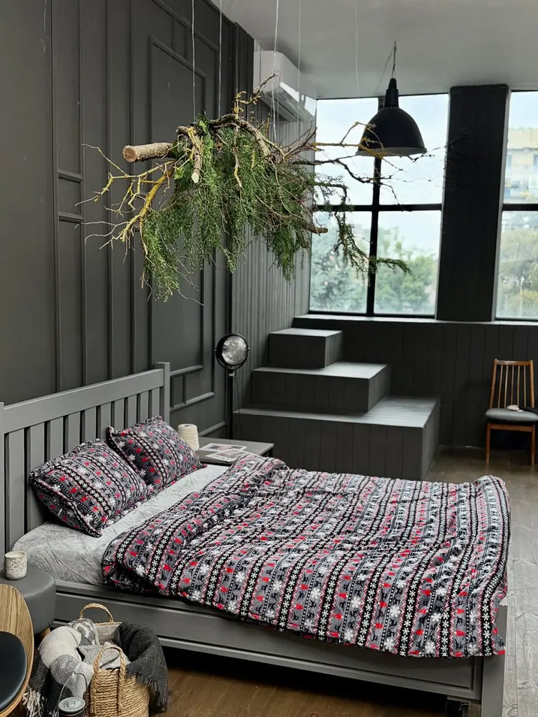 Постільна білизна полуторна Dushka Home Сатин Плюш 21457 160х215 см - фото 2