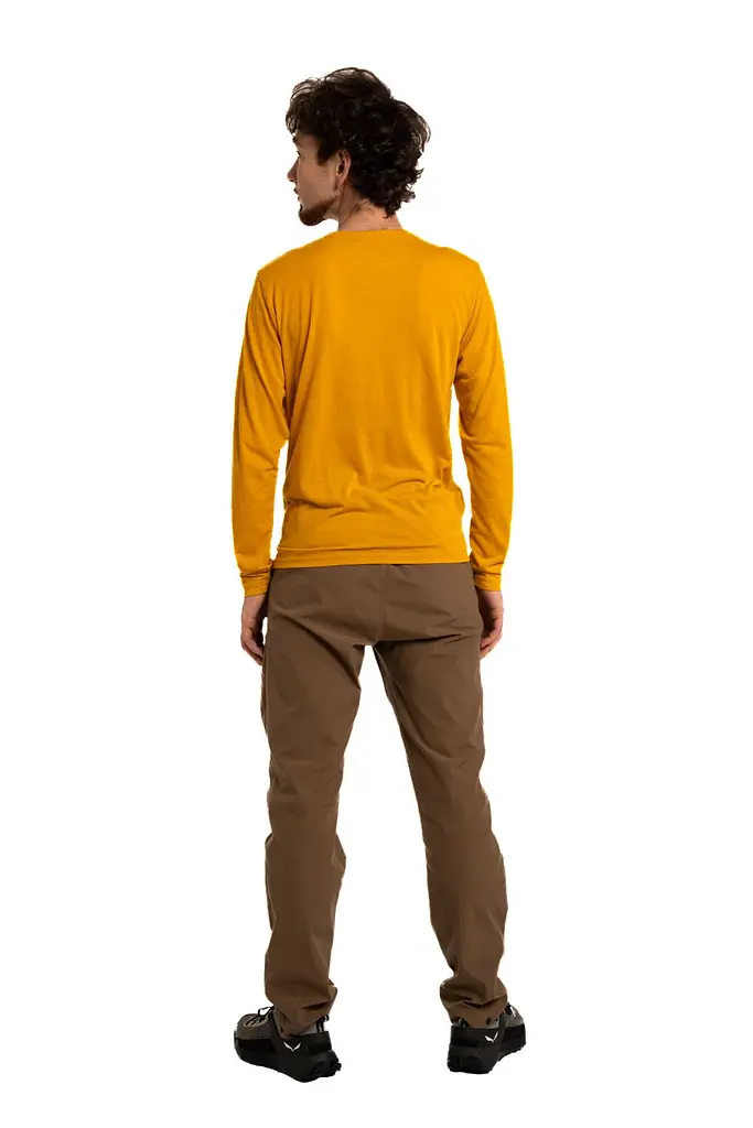 Футболка чоловіча Turbat Magic LS Mens L Жовтий - фото 3