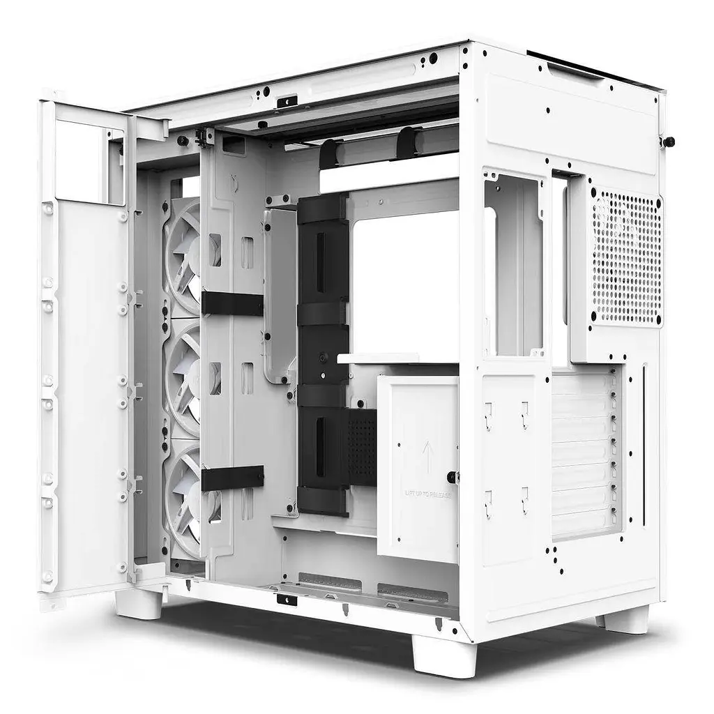 Корпус NZXT H9 Elite Matte White (CM-H91EW-01) - фото 6