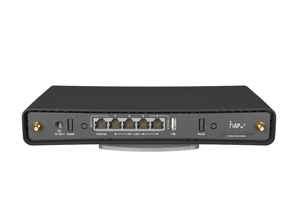 Бездротовий маршрутизатор (роутер) Mikrotik hAP ac3 (RBD53iG-5HacD2HnD) [64980] - фото 4