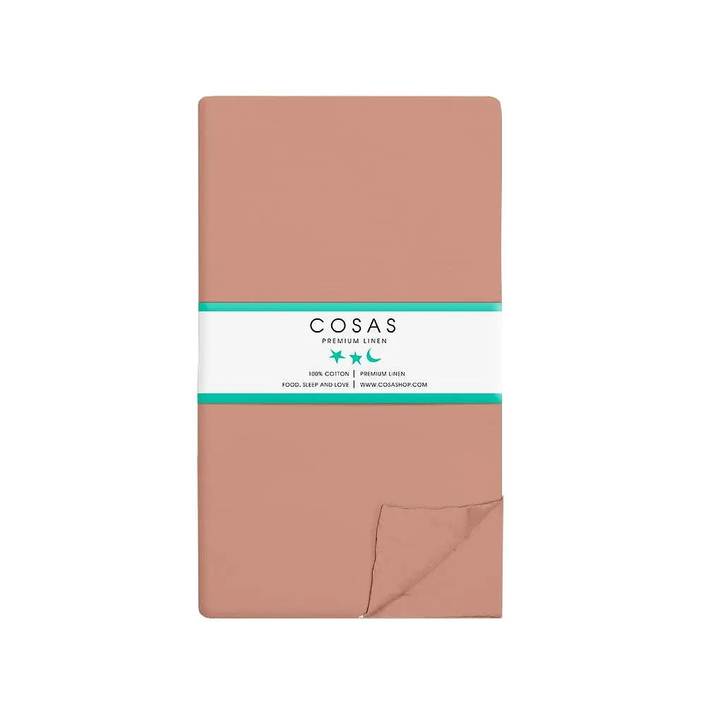 Набір простирадло на резинці Cosas Beige Geometry 60х120х12 см (SetSheet_Brick_CellAshbeige_120x60) - фото 6