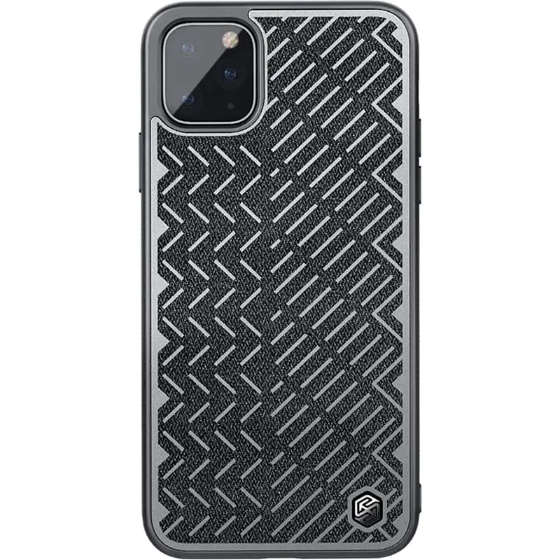 Чохол-накладка Nillkin Herringbone Case Apple iPhone 11 Pro Black - фото 2