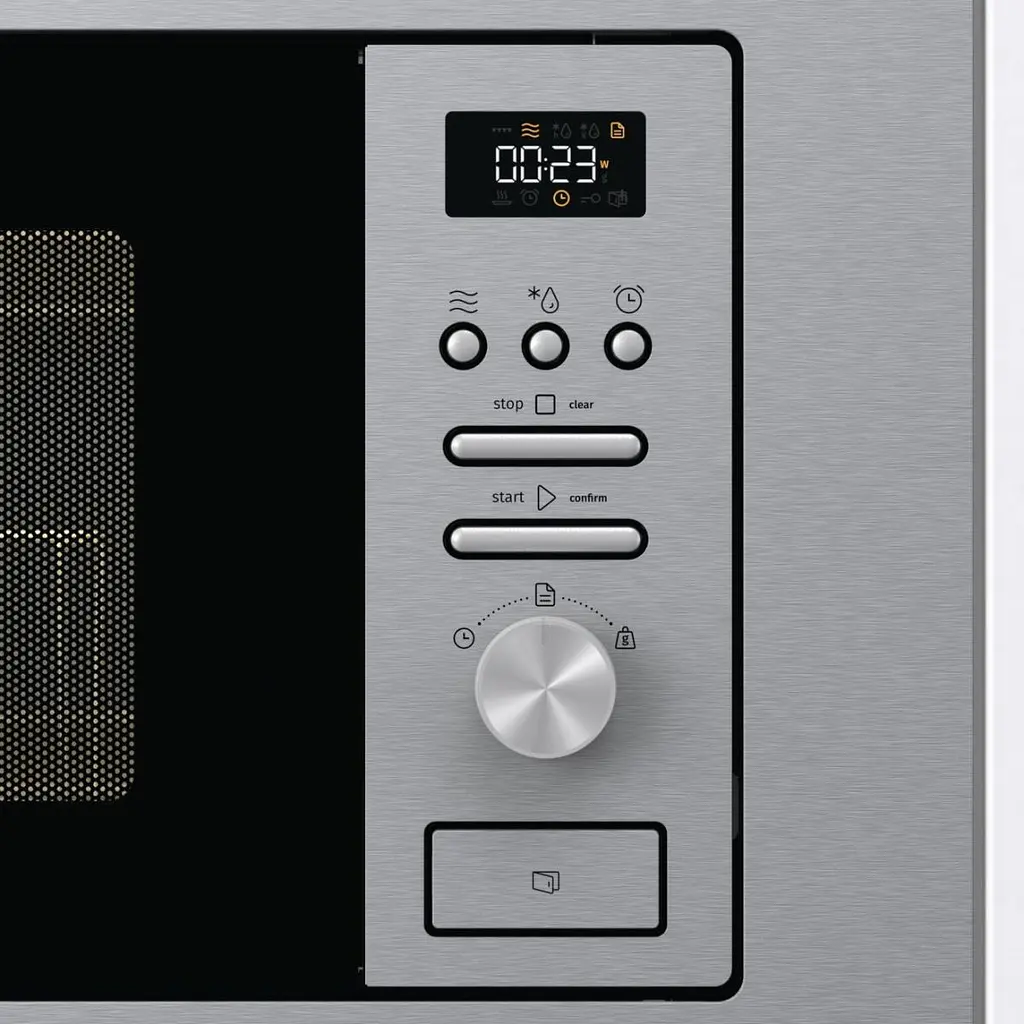 Піч мікрохвильова Gorenje вбудовувана 20л 800Вт гриль дисплей нерж - фото 3