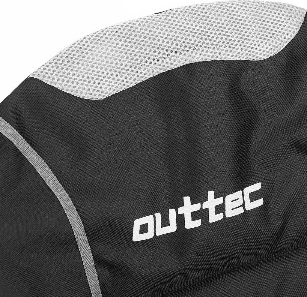 Крісло туристичне розкладне Outtec з чохлом чорно-сірий - фото 11