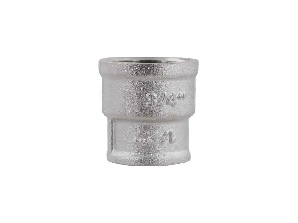 Муфта RAFTEC 3/4"Вх1/2"В латунь, ВВ, DN20х15, нікель, MP0201 - фото 3