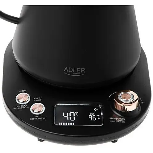 Электрический чайник Adler AD 1349 с регулировкой и поддержанием температуры - фото 6