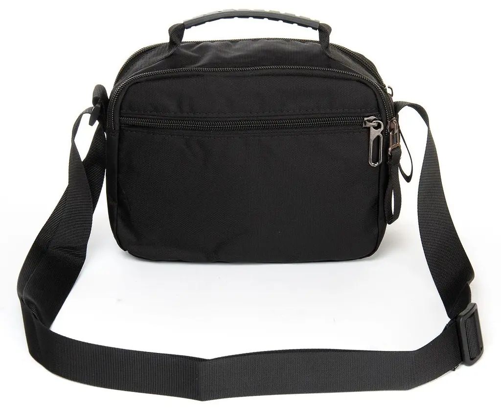 Сумка чоловіча Lanpad тканинна чорний (LAN4120 black) - фото 2