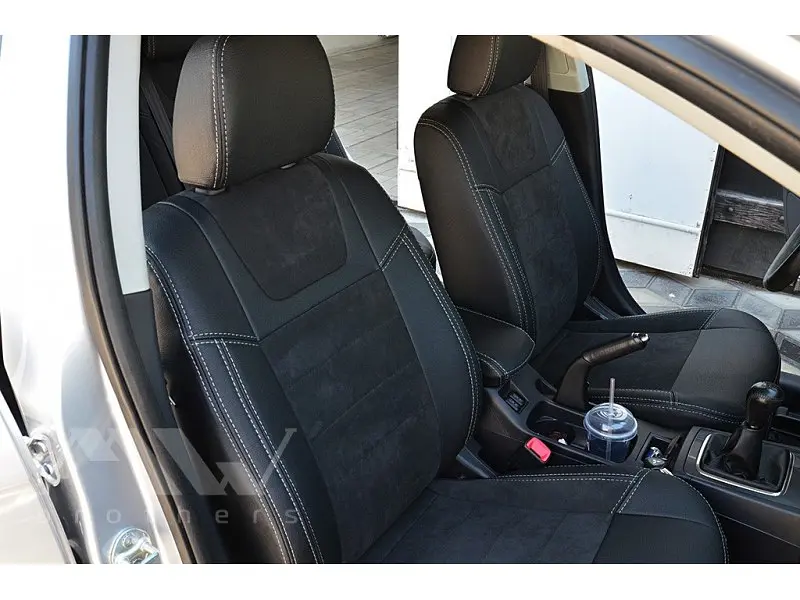 Авточохли модельні MW Brothers для Mitsubishi Lancer X c 2007 - фото 8