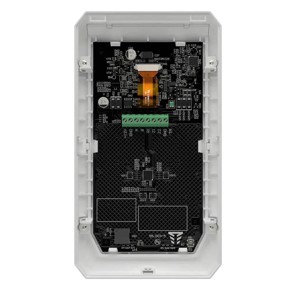 Клавіатура Tiras K-PAD OLED+ Black з OLED-дисплеєм та вбудованим зчитувачем NFC/Mifare (21-00068) - фото 6
