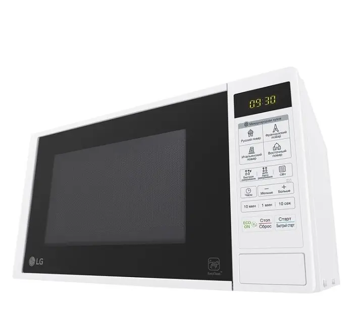Мікрохвильова піч LG MS2042DY біла - фото 2