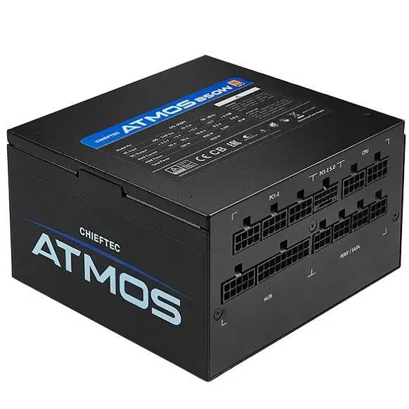 Блок живлення 750W Chieftec ATMOS CPX-750FC ATX 3.0 120 mm, 80+ GOLD, Cable management, retail (CPX-750FC) - фото 2