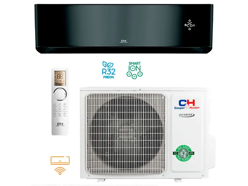 Кондиціонер Cooper&Hunter SUPREME (Full Black) CH-S12FTXAM2S-FB