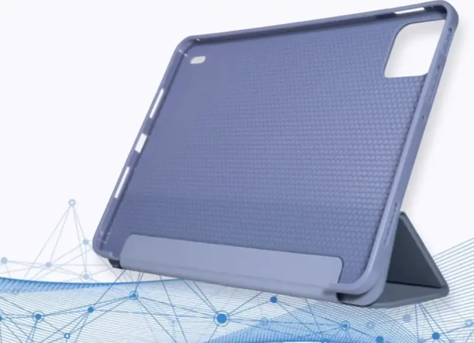 Чохол-книжка DK для Xiaomi Pad 7/7 Pro 11.2" екошкіра/силікон Smart Case lavender grey - фото 4