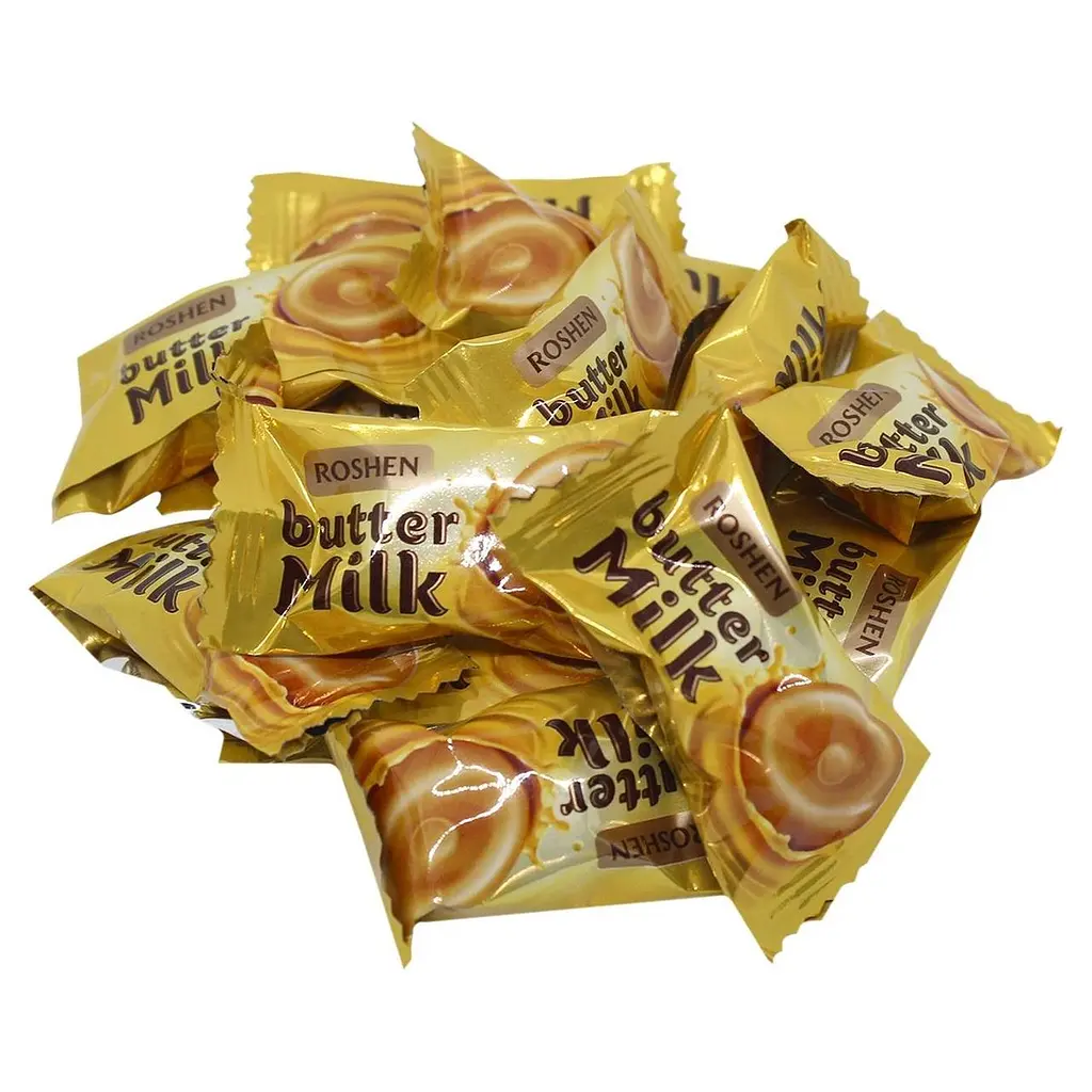 Цукерки карамель Roshen Butter Milk 1 кг