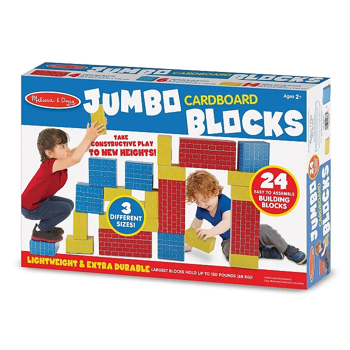 Набір картонних блоків Melissa&Doug 24 елементи (MD2783) - фото 5