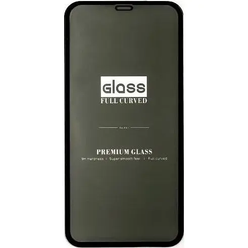 Захисне скло Tempered Glass Full Curved Apple iPhone 12 / 12 Pro black - фото 2