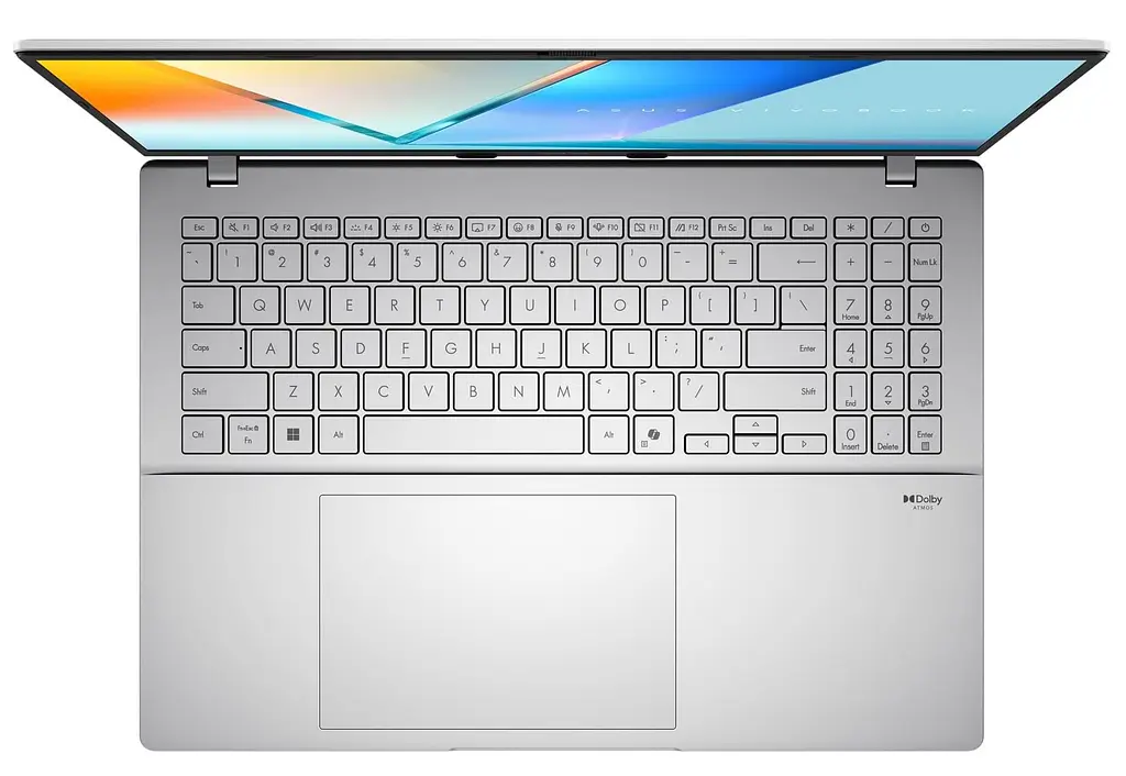 Ноутбук ASUS 16 Vivobook S16 S3607VA-RP146 WUXGA IPS/Intel Core 7 240H/16GB/UMA/Intel Graphics/DOS/Silver (90NB1671-M00A40) - фото 4