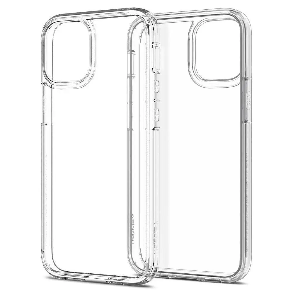 Оригінальний протиударний чохол Spigen Ultra Hybrid для iPhone 12 Mini Crystal Clear (ACS01542) - фото 2