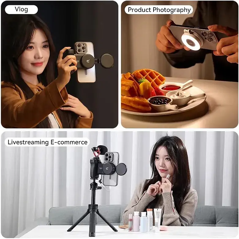 Накамерный свет Ulanzi LM19 MagSafe LED Black L049GBB1 [111237] - фото 6