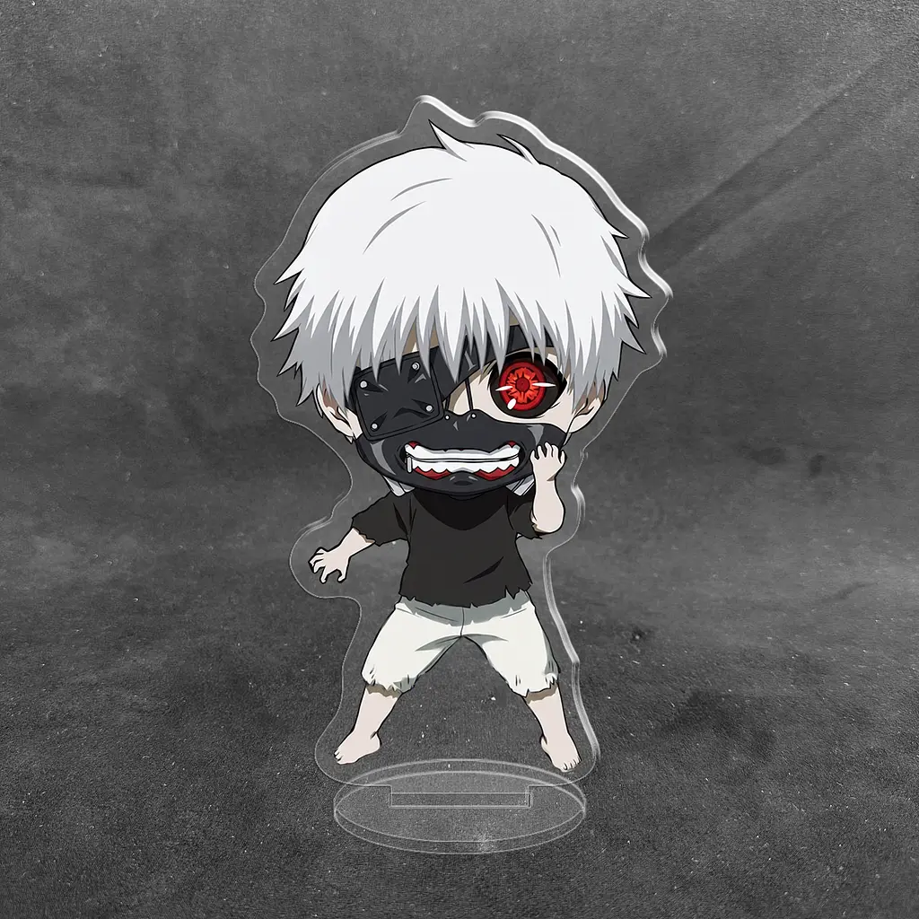 Акрилова колекційна фігурка Чібі Chibi Аніме: Токійський гуль (Кен Канекі) (2) 10 см