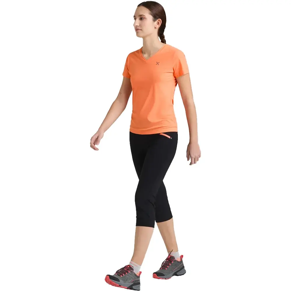 Штани Montura Sound 3/4 Pants Woman S Black-Melon - фото 9