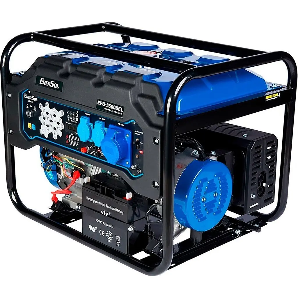 Генератор газово-бензиновий EnerSol EPG-5500SEL [30796] [129039] - фото 7