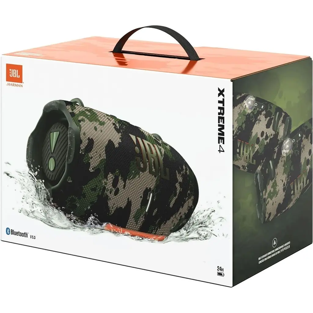 Портативная акустика JBL Xtreme 4 Camo (JBLXTREME4CAMOEUNA) - фото 10