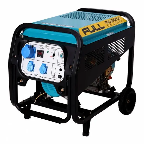 Генератор дизельний Full FDL6500LE 1ф 5kW