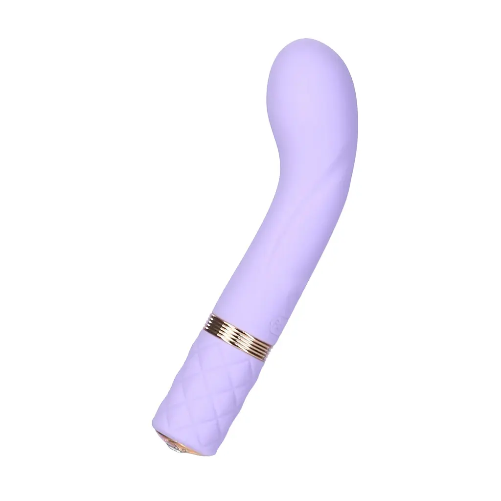 Вібратор Pillow Talk - Special Edition Racy Розкішний із кристалом Сваровскі, 12.7х2.2 см фіолетовий - фото 2