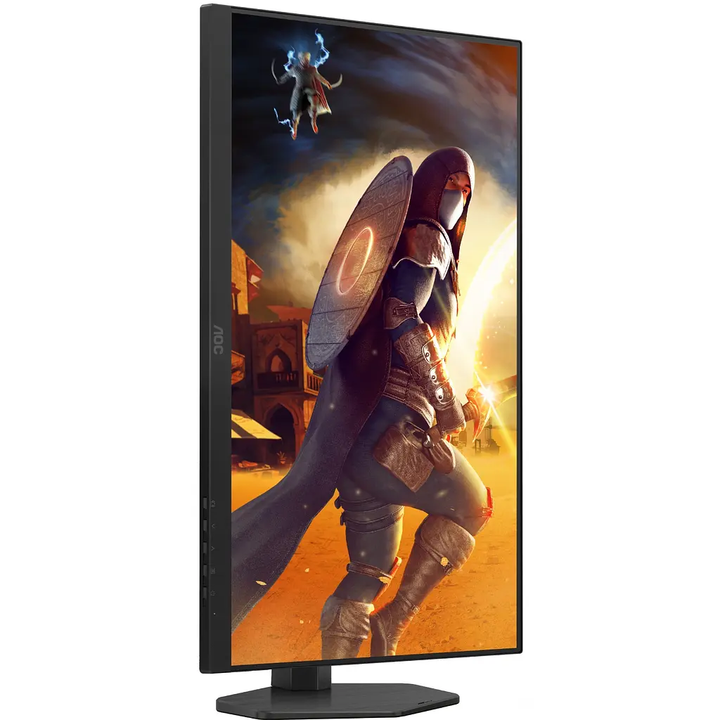 Монитор TFT 27" AOC Q27G4SRU, QHD, Fast IPS, 300 Гц, 1 мс, 2xHDMI, DP, USB-хаб, HAS, черно-красный - фото 9