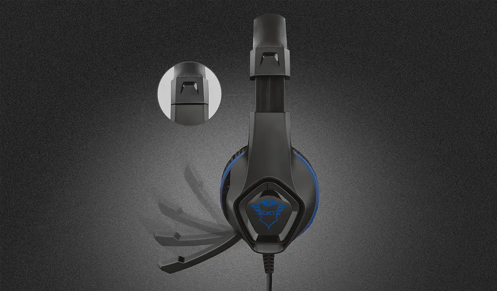 Гарнитура игровая Trust GXT 404B Rana Gaming Headset for PS4 3.5 мм BLUE (23309_Trust) - фото 7