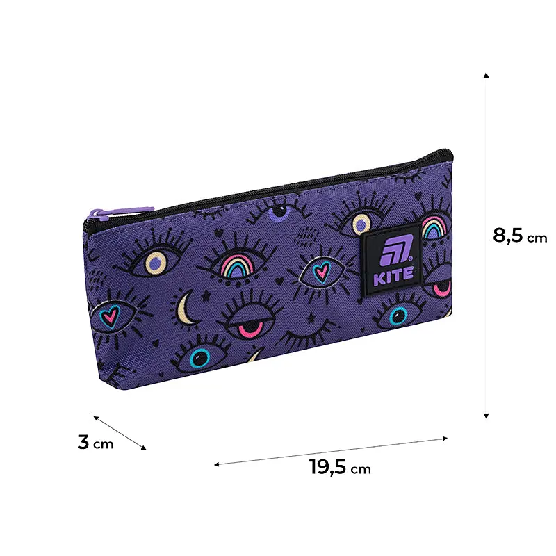 Пенал Kite фіолетовий (K25-680-1) - фото 3