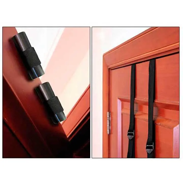 Секс-гойдалка текстильна для дверей Fetish Tentation Door Straps Чорний - фото 3