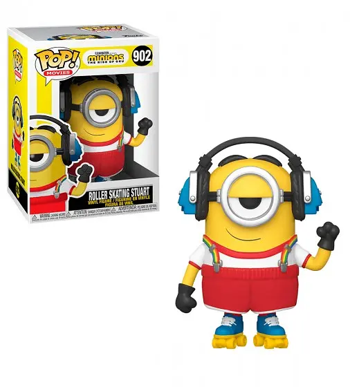 Ігрова фігурка Funko Pop Міньйони 2 Стюарт на роликах (47802) - фото 5