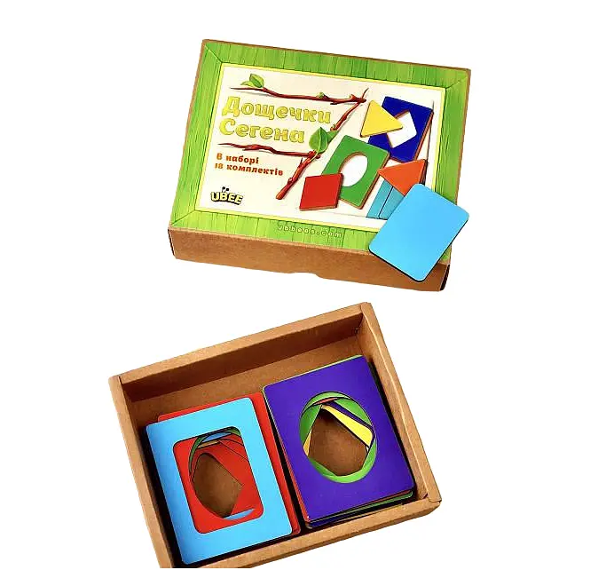 Вкладыши Доска Сегена: фигуры, цвета (ПСД212) PSD212 - фото 2