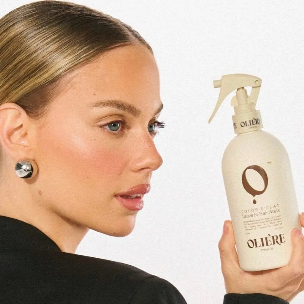 Незмивна спрей-маска для фарбованого волосся OLIE'RE PARIS Color E'Clat Leave In Hair Mask 300 мл - фото 5