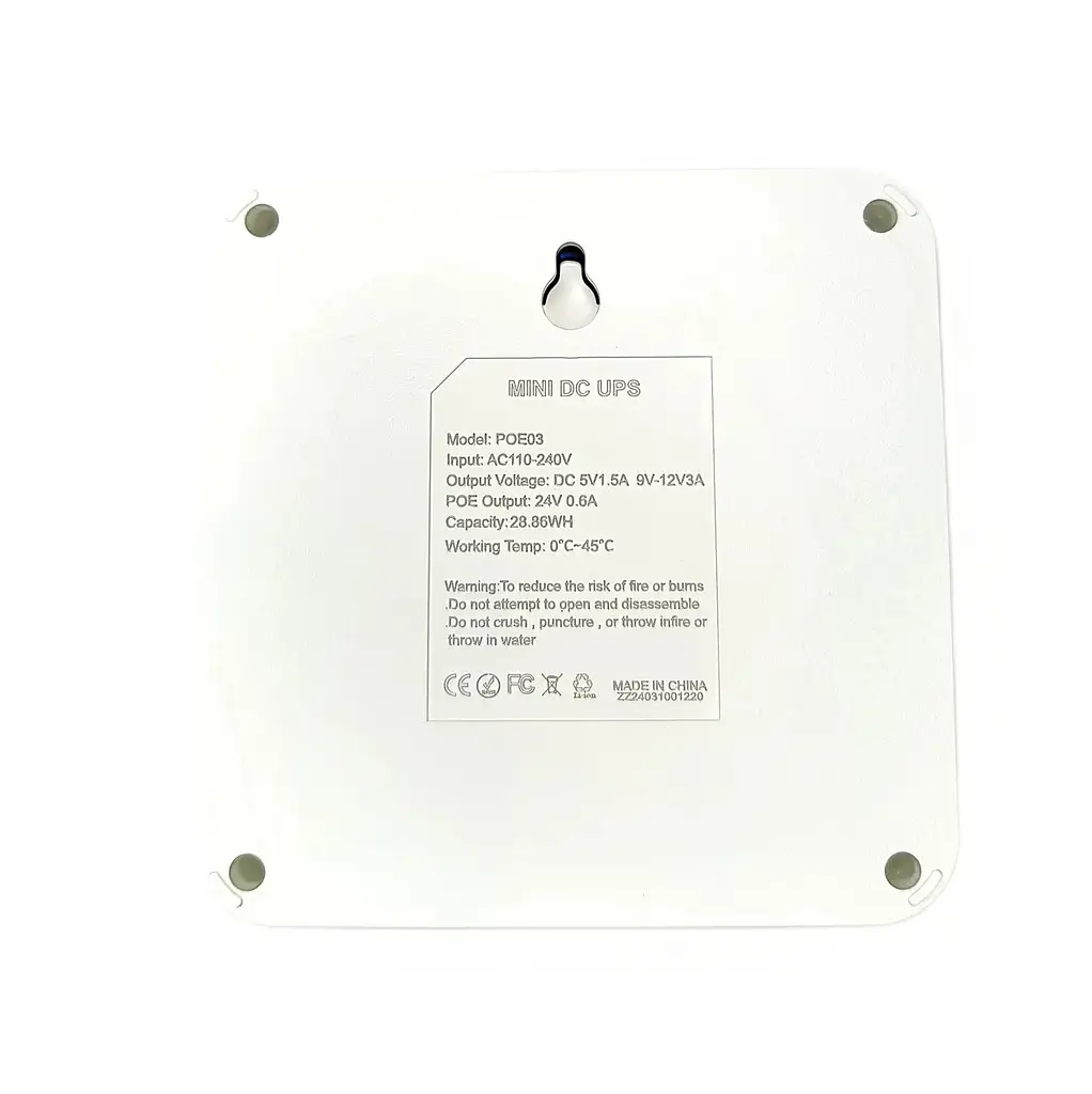 Міні ДБЖ для роутера DC UPS 7800 мАг, 5V/9V/12V, PoE 24V 0.6A, Li-ion 18650, захист OVP/OCP/SCP - фото 5