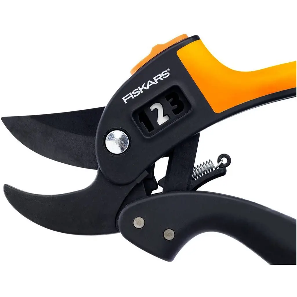 Контактний секатор Fiskars PowerStep P83 з храповим механізмом (1000575) - фото 4