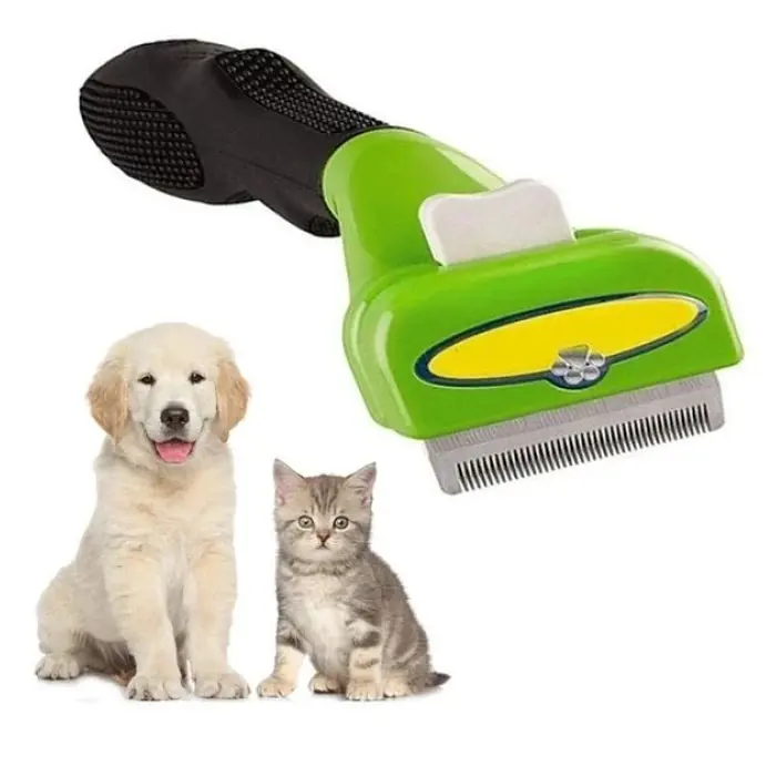 Фурминатор для вычесывания подшерстка животных Pet Knot Comb 9 см M для кошек и собак  - фото 2