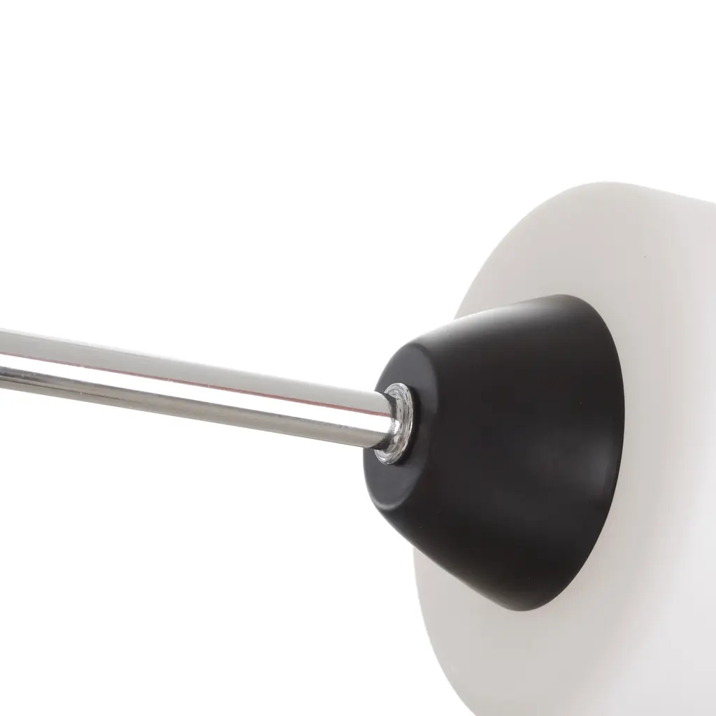 Люстра Brille потолковая современная Е27 60W BK/CH (LK-724S/5) - фото 4