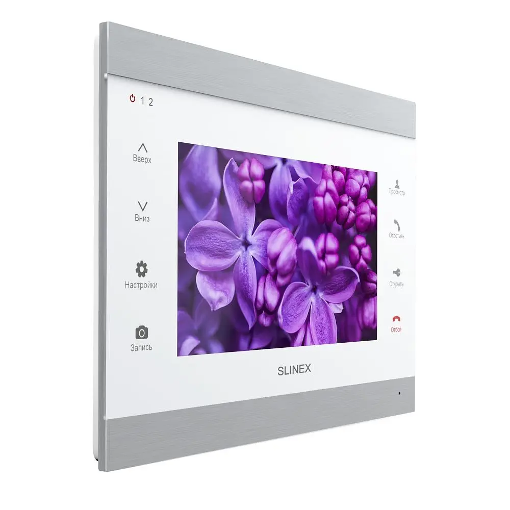 Відеодомофон 7" WiFi Slinex SL-07 Cloud Silver+White (83-00053) - фото 3