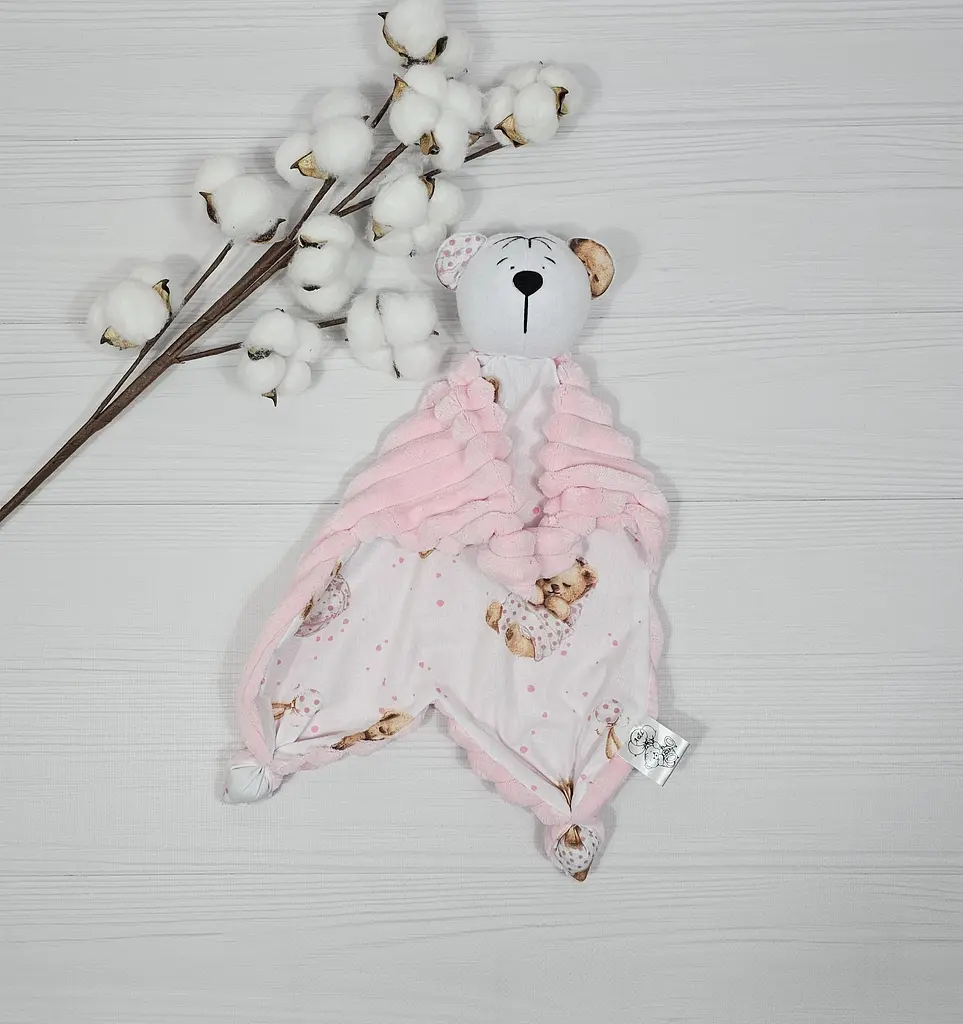 Пелюшка з комфортером A.L.Babybox Солодкі сни Рожевий (NA 24325858) - фото 4