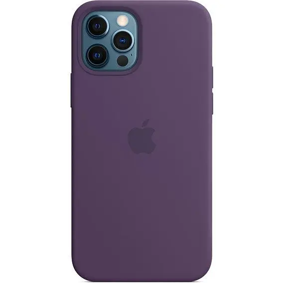 Чохол Silicone Case з MagSafe для Apple iPhone 12/12 Pro (Amethyst) ААА [57144] - фото 6