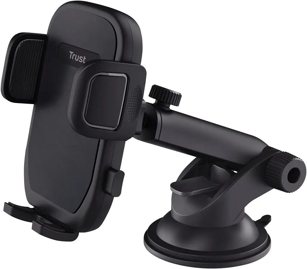 Автомобильный держатель смартфона Trust Runo 4-7" черный teh0018470 - фото 2