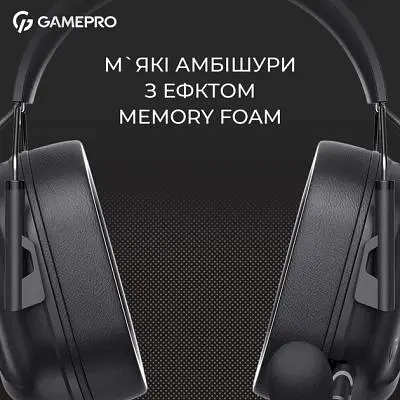 Навушники GamePro Genesis Hunter Black (HS1350B) - фото 7