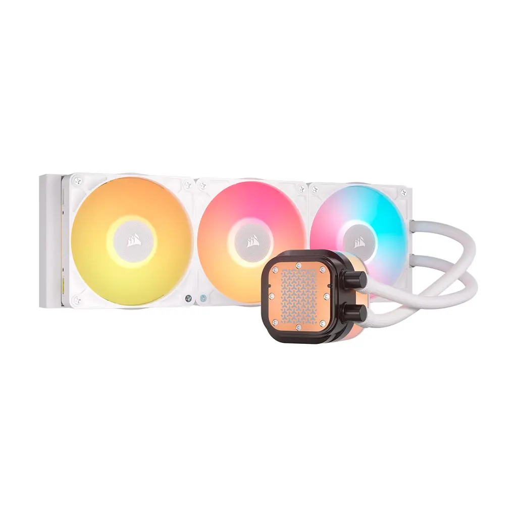Система рідинного охолодження Corsair iCUE LINK TITAN 360 RX LCD White AIO (CW-9061026-WW) - фото 3