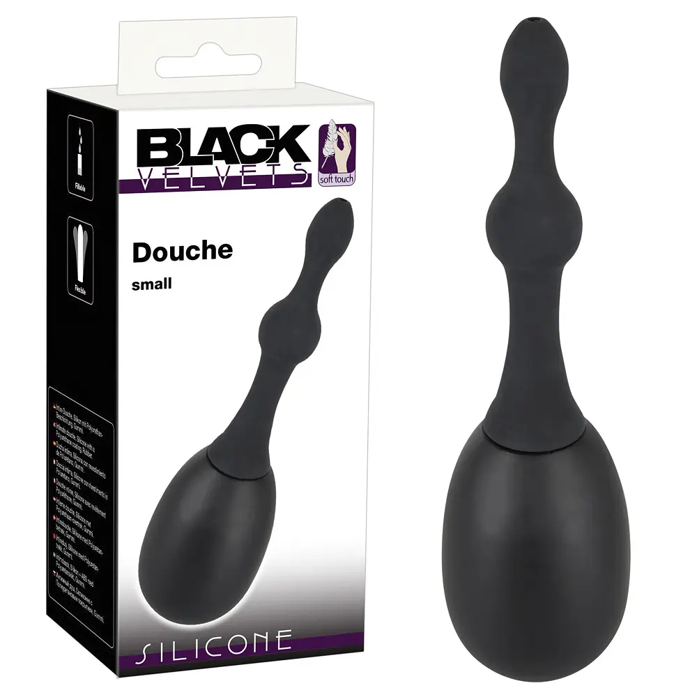 Анальний душ Black Velvets Douche Small чорний